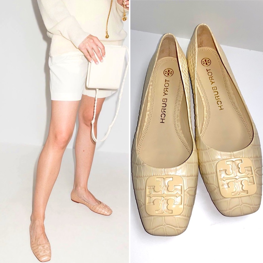 Tory Burch Georgia ballerina shoes 9.5US